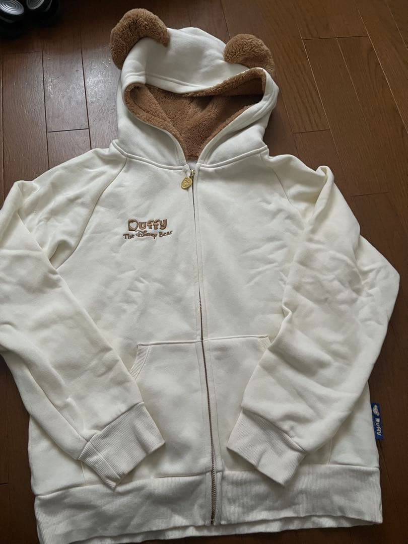 ダッフィー　フード付きパーカー2点セット