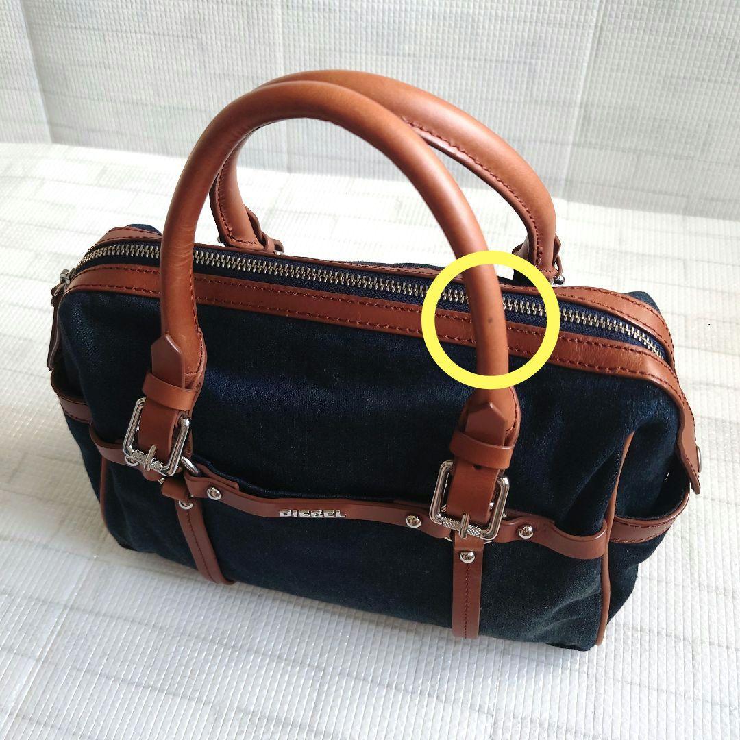 DIESEL デニム ミニボストン＆ショルダーバック 2way