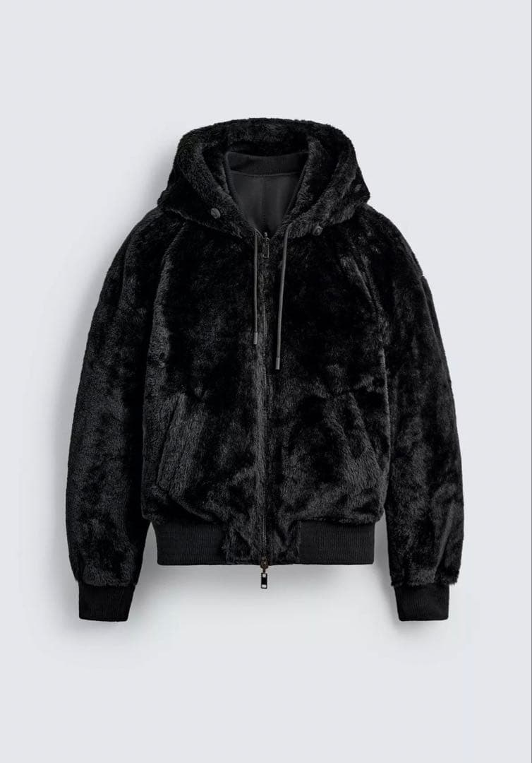☆*☆様 【ZARA】　リバーシブル　フェイクファー　ボンバージャケット 大人気