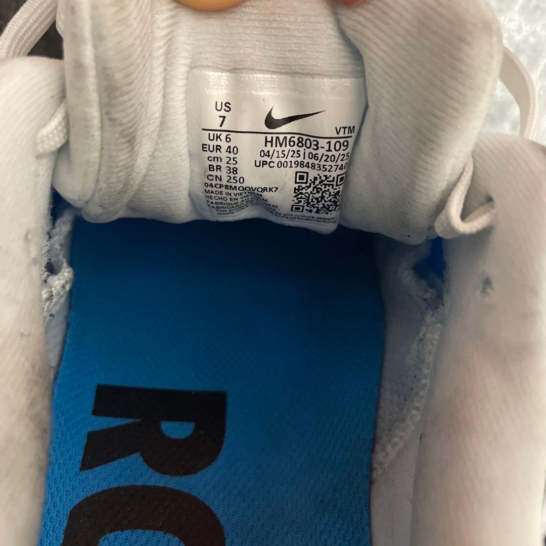 【美品】NIKE ボメロ18 25.0cm ランニングシューズ 箱あり