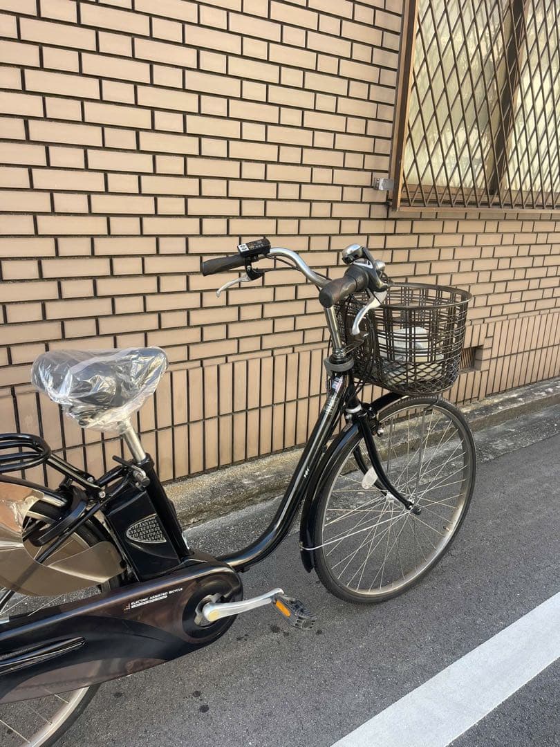 ブラック•8.9ahパナソニック電動アシスト自転車