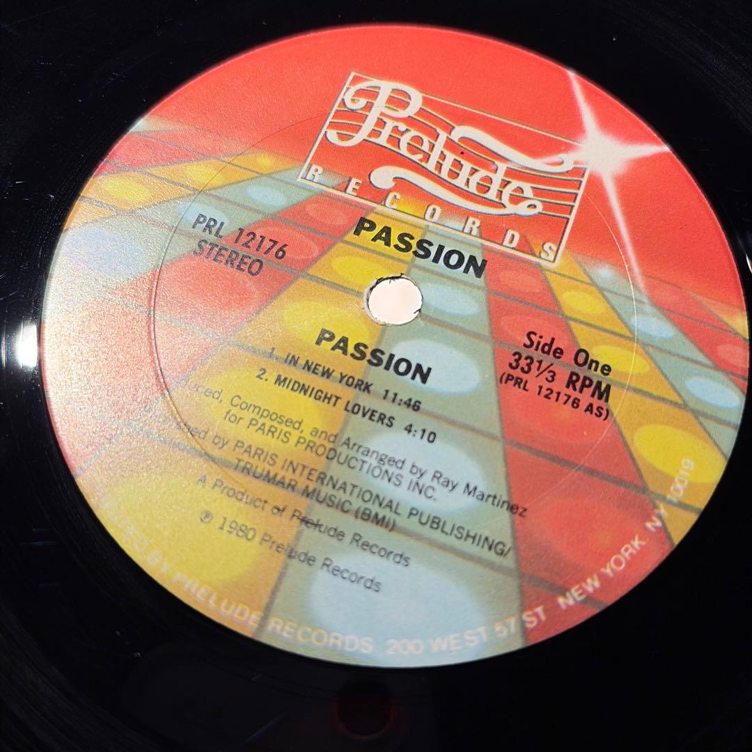 [レコード] Passion midnight lovers収録　LP