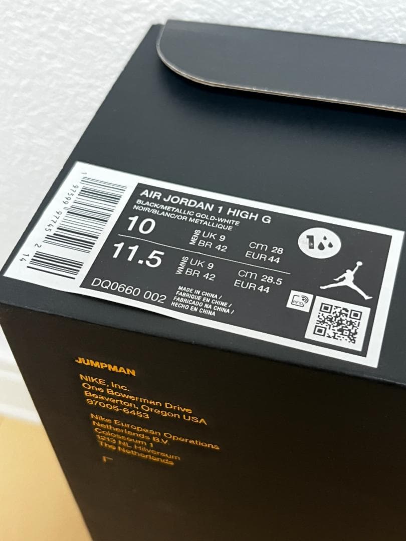 AIR JORDAN1 DQ0660 002 ナイキ エアジョーダン１ ゴルフ