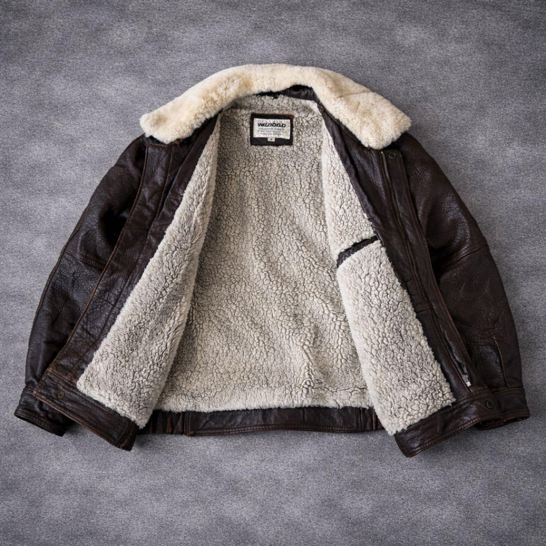 【羊革】90s vintage leather jacket g1 a2