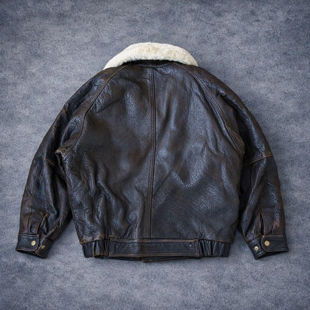 【羊革】90s vintage leather jacket g1 a2