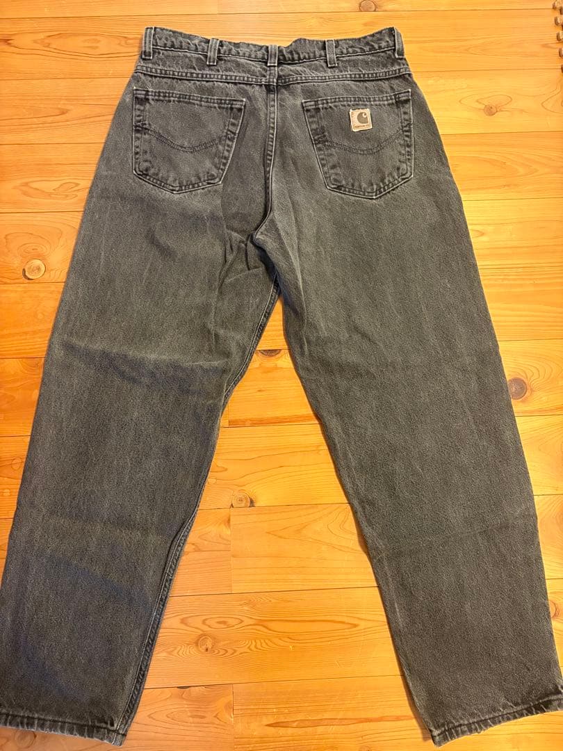 Carhartt ブラックデニムパンツ　W36 L30