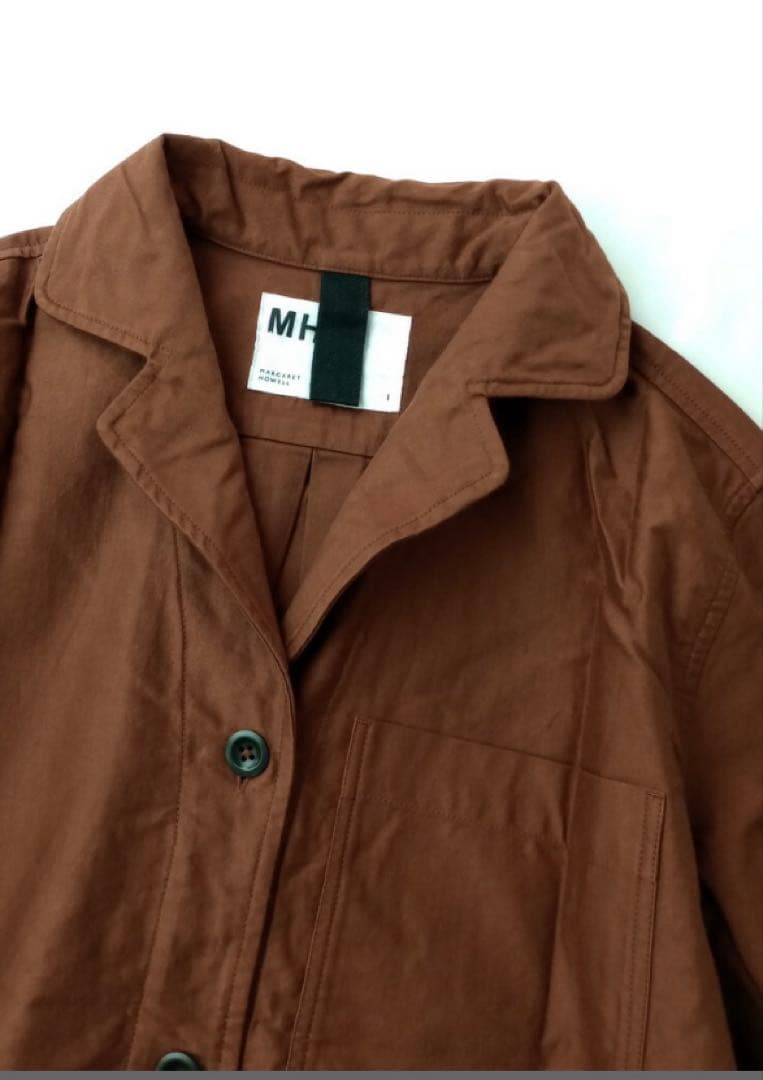 【のの】23AW MHL MOLESKIN COTTON SHIRTING