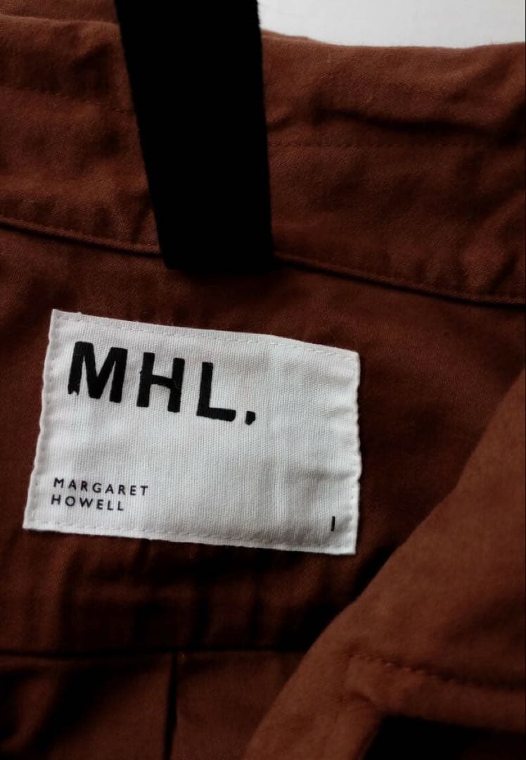 【のの】23AW MHL MOLESKIN COTTON SHIRTING