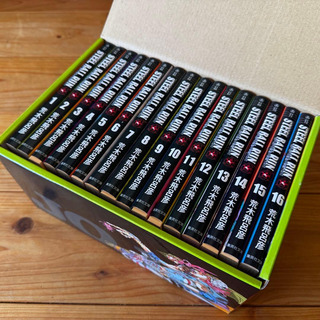 ジョジョの奇妙な冒険 STEEL BALL RUN 文庫版 全16巻セット