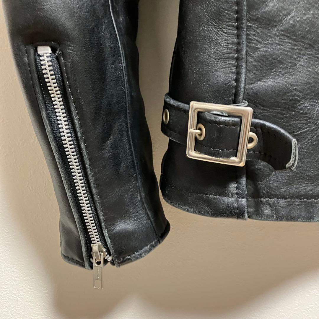 schott 641シングル ライダースジャケットUSA 34 オマケ付き！