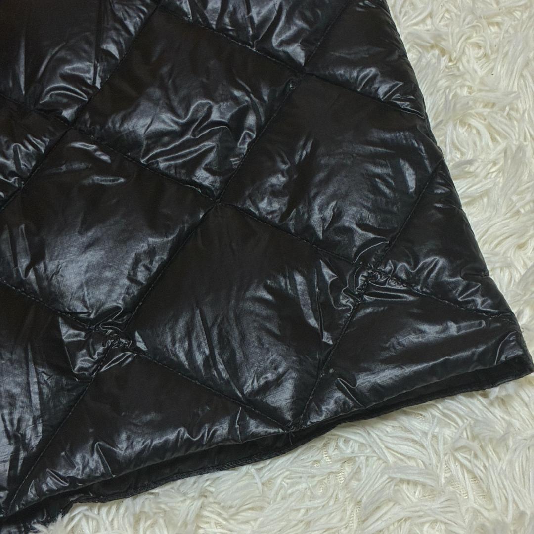 【美品】ナナミカ　nanamica キルティング　ダウンベスト　ジレ　ブラック