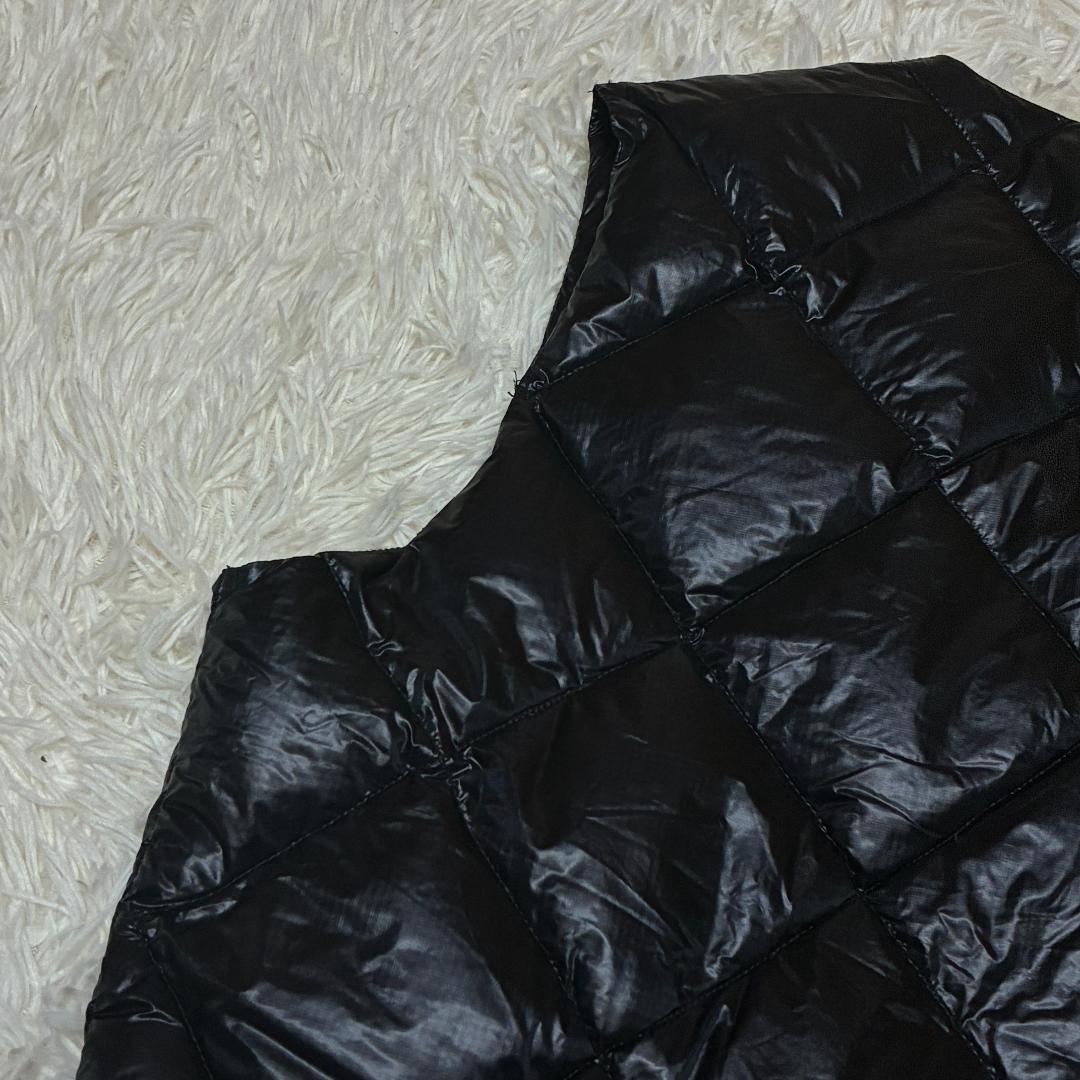 【美品】ナナミカ　nanamica キルティング　ダウンベスト　ジレ　ブラック
