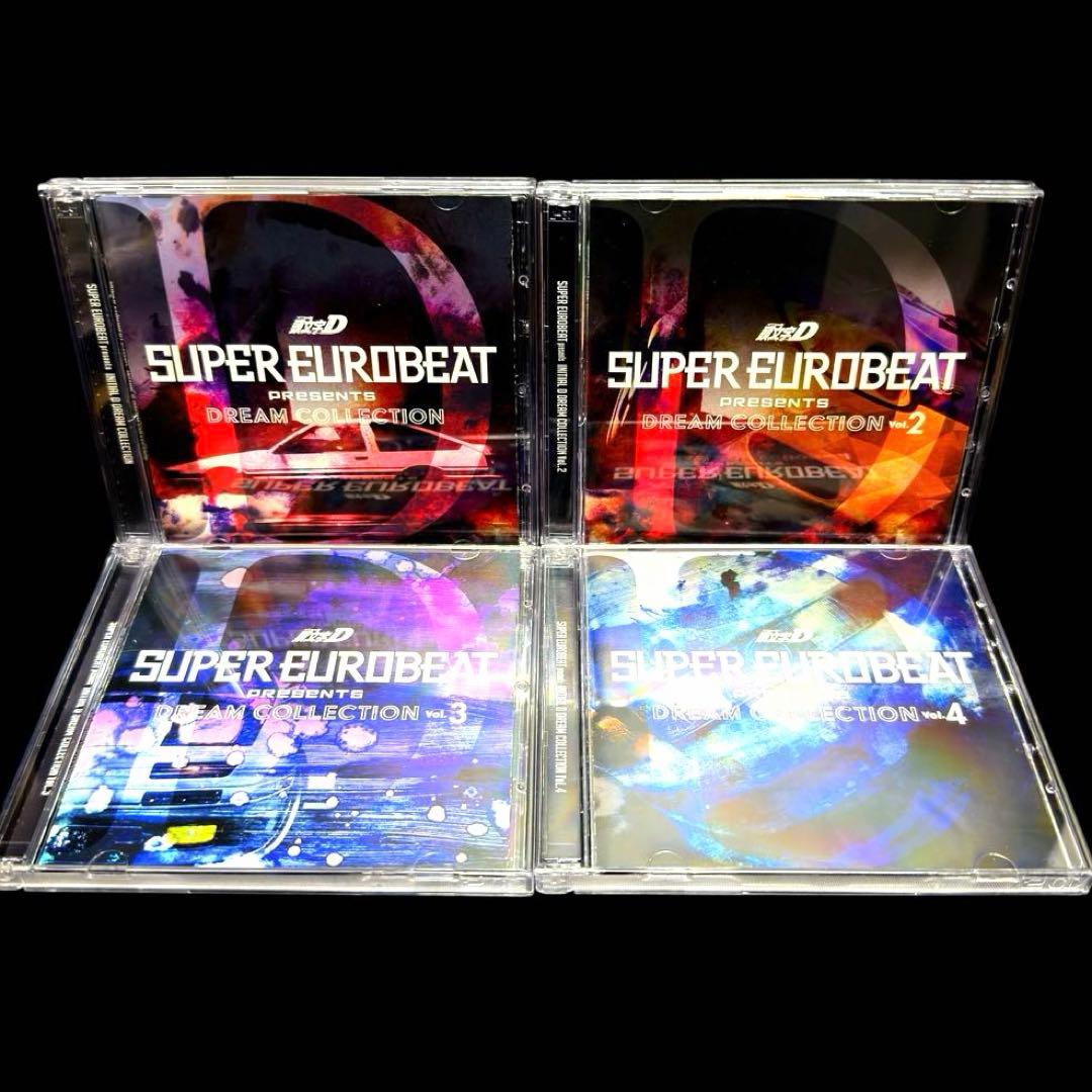 頭文字D DREAM COLLECTION Vol.1-4 4枚セット