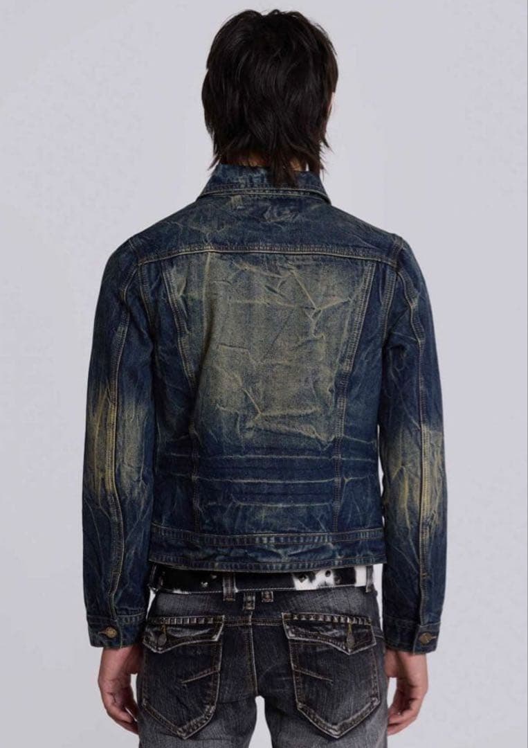 (新品)jaded london 短丈デニムジャケット　sizeM