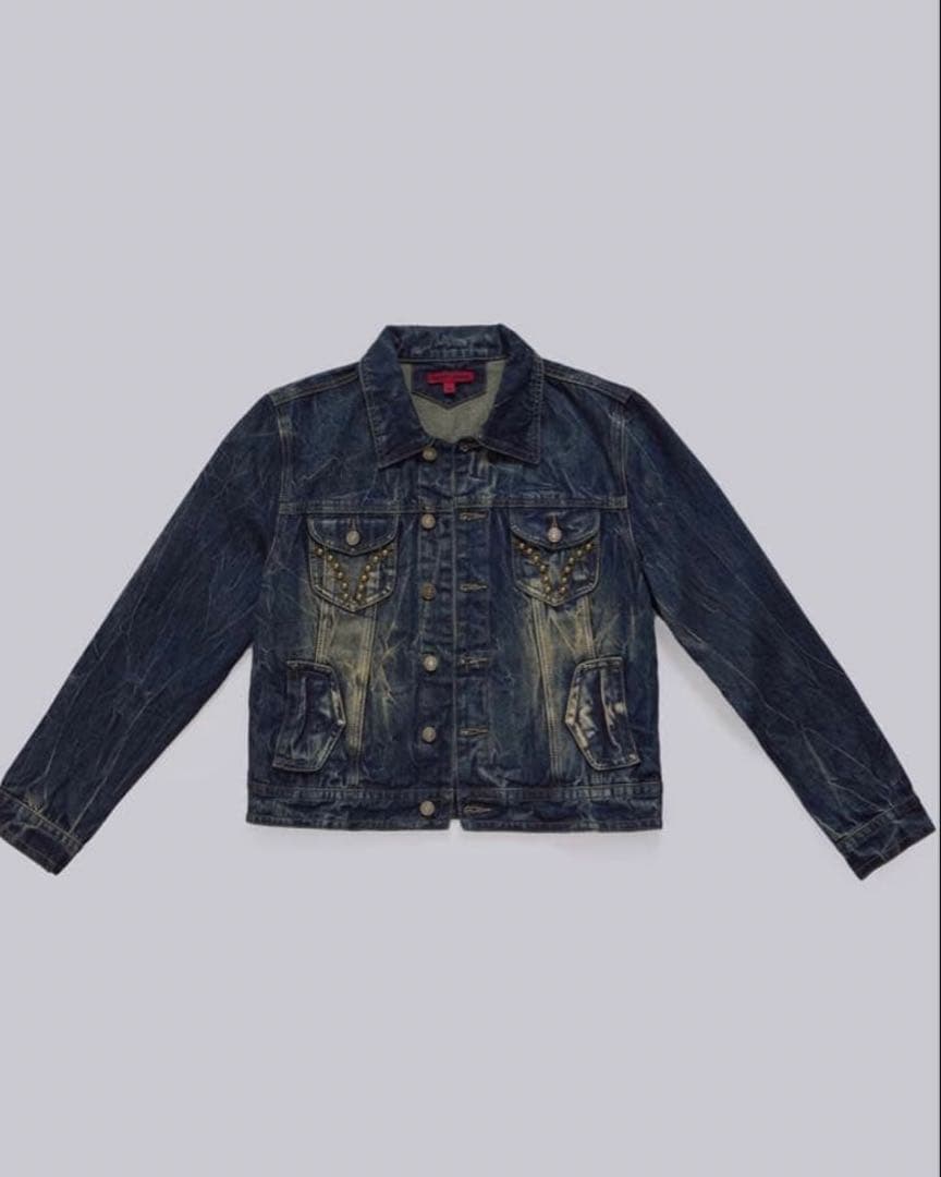 (新品)jaded london 短丈デニムジャケット　sizeM