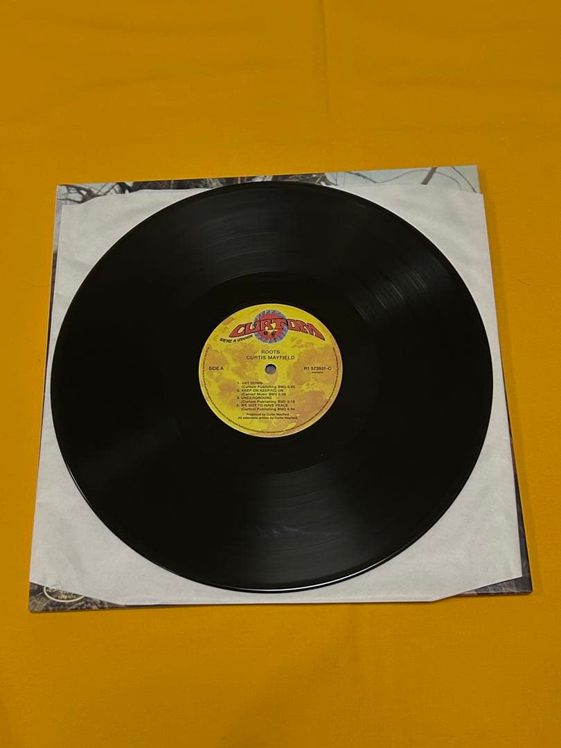 Curtis Mayfield Curtis 4枚組アナログレコード