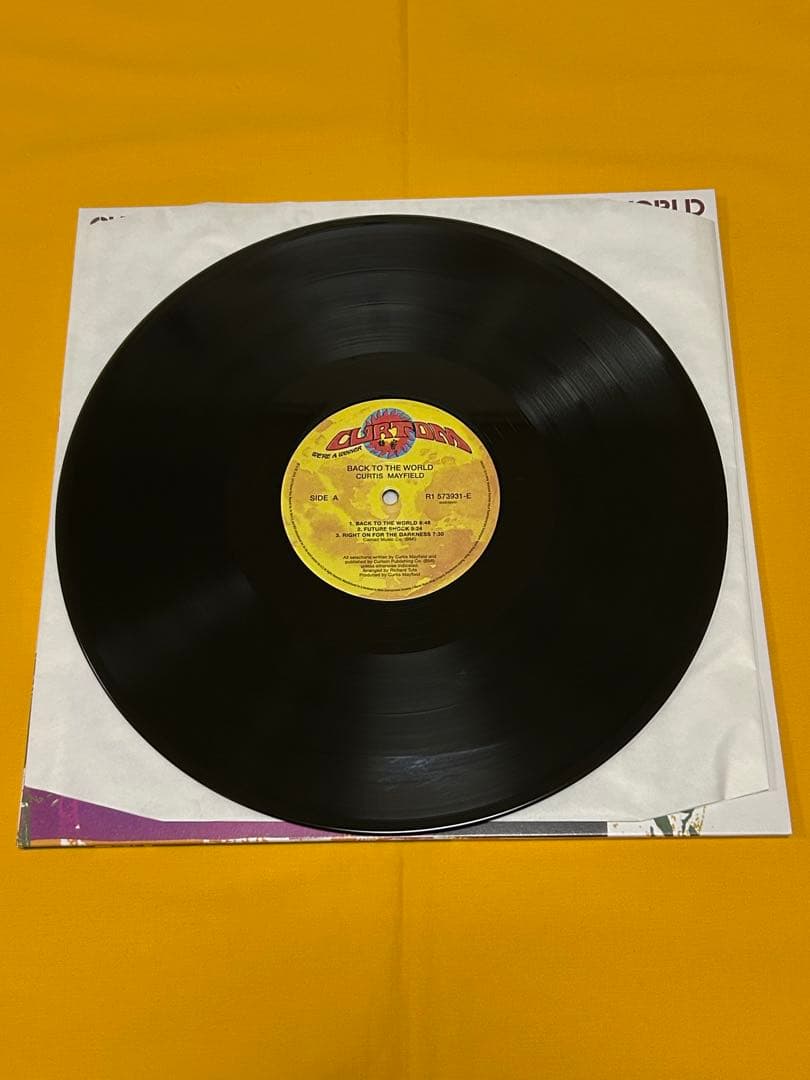 Curtis Mayfield Curtis 4枚組アナログレコード