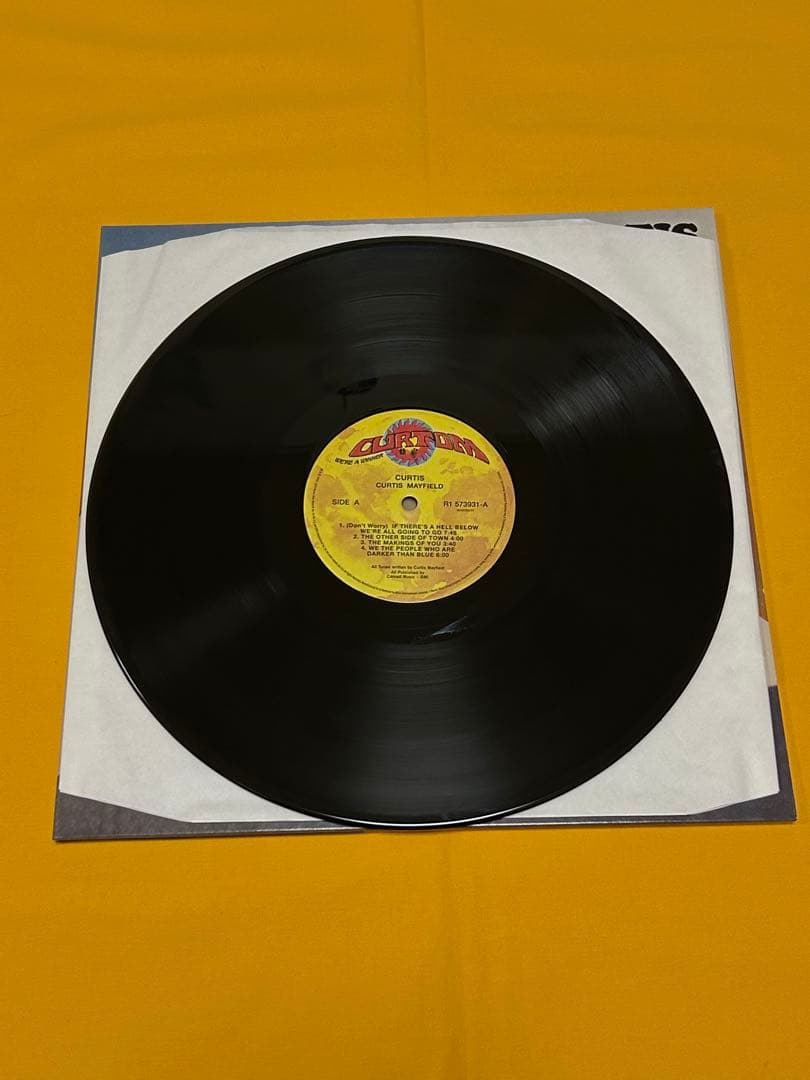 Curtis Mayfield Curtis 4枚組アナログレコード