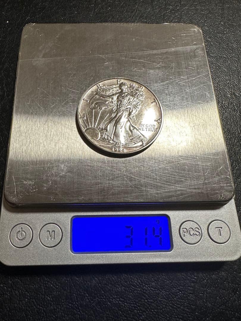 M*中様 1994 Walking Liberty Silver Coin 銀貨