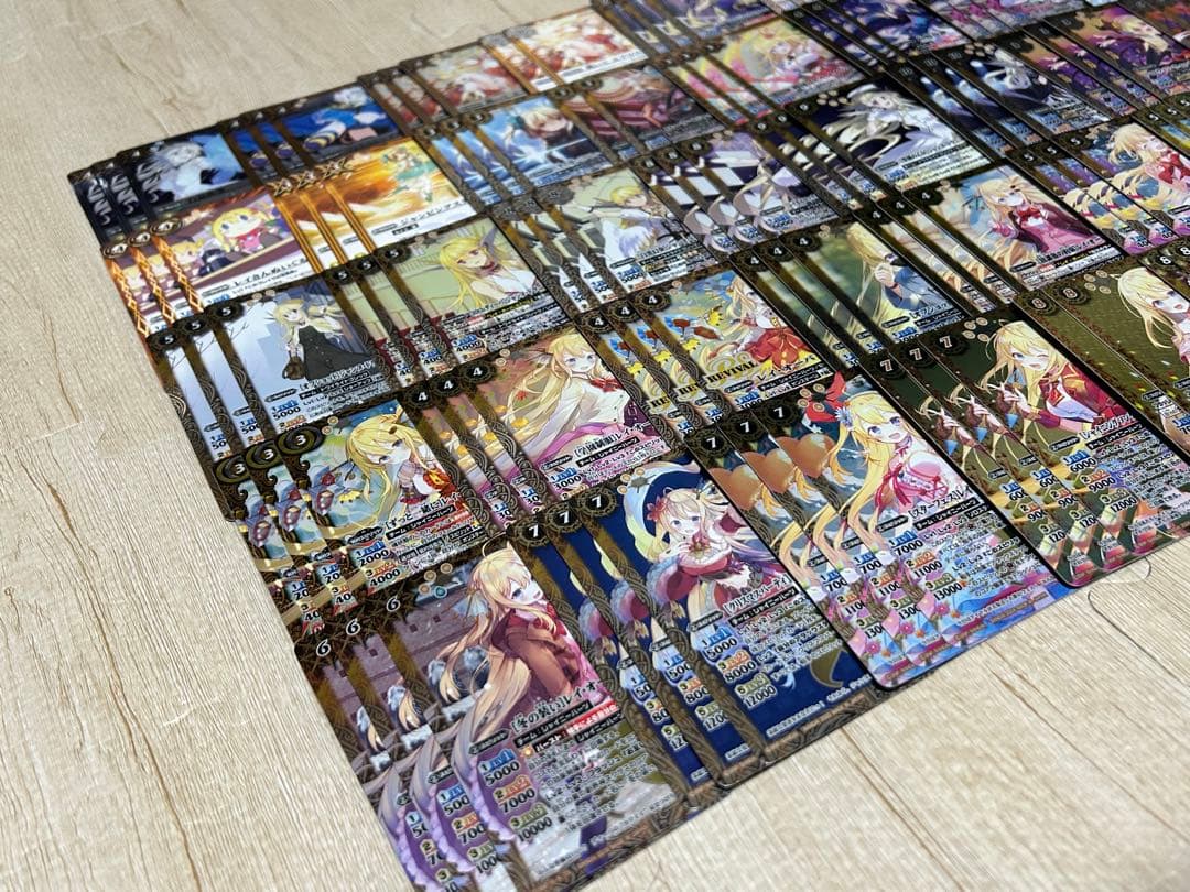 ナ*ナ様 バトルスピリッツ　バトスピ レイオーバ　ジャンヌ　カード　スリーブ　セ