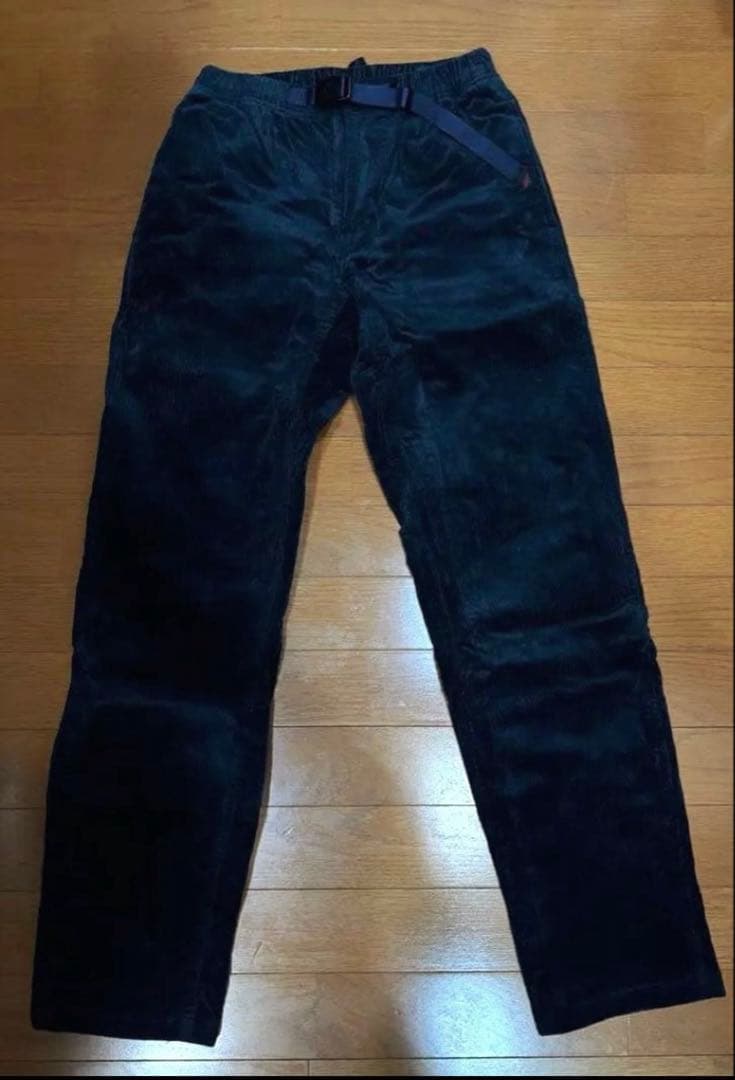 【新品/定価1.5万】Gramicci コーデュロイパンツ S ネイビー 希少