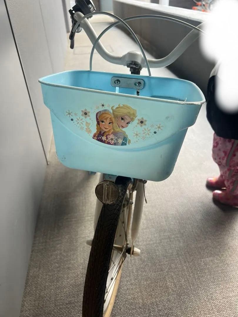 【引き取りお願いします】子供用自転車16インチ　アナと雪の女王　エルサ　アナ