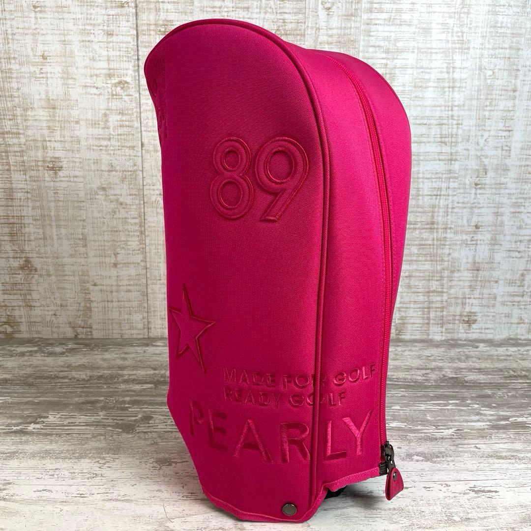 【廃盤品】PEARLY GATES ペイントロゴ　スタンドキャディバッグ　9型