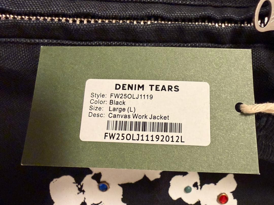 denim tears ジャケット