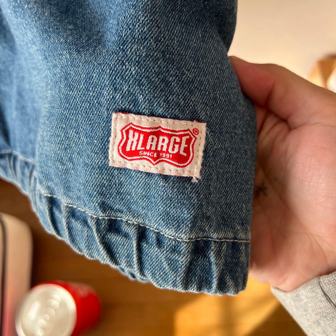 XLARGE アノラックパーカー　デニム　Mp