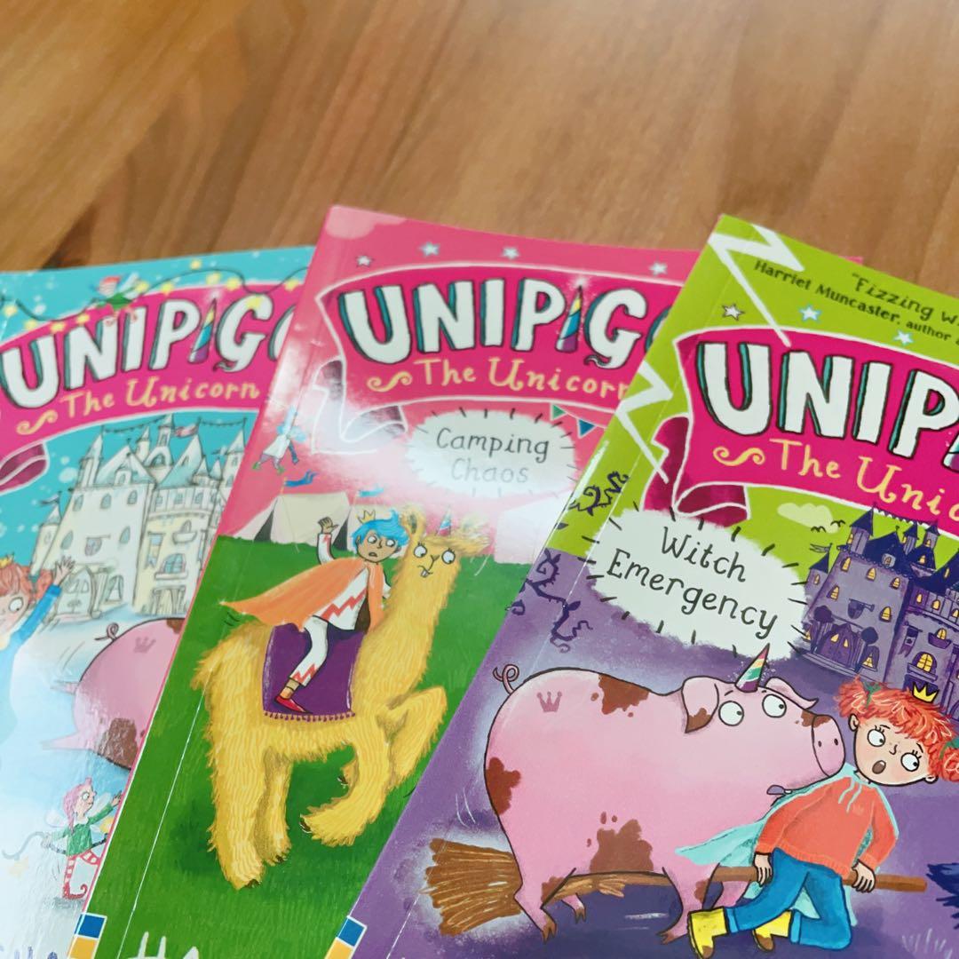 英語絵本　ユニピグル　UniPiggle The Unicorn Pig 6冊