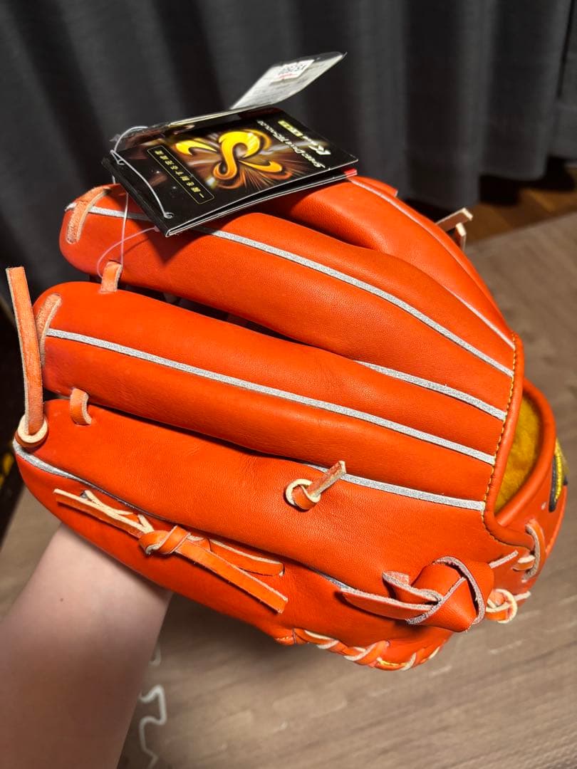 Mizuno Pro オレンジ グローブ 箱付き