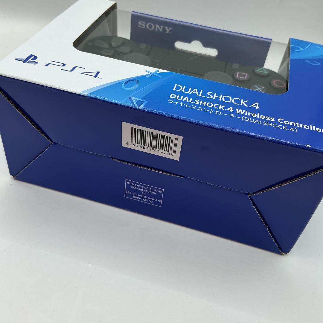 PS4 ワイヤレスコントローラー DUALSHOCK4 ブラック　新品未使用
