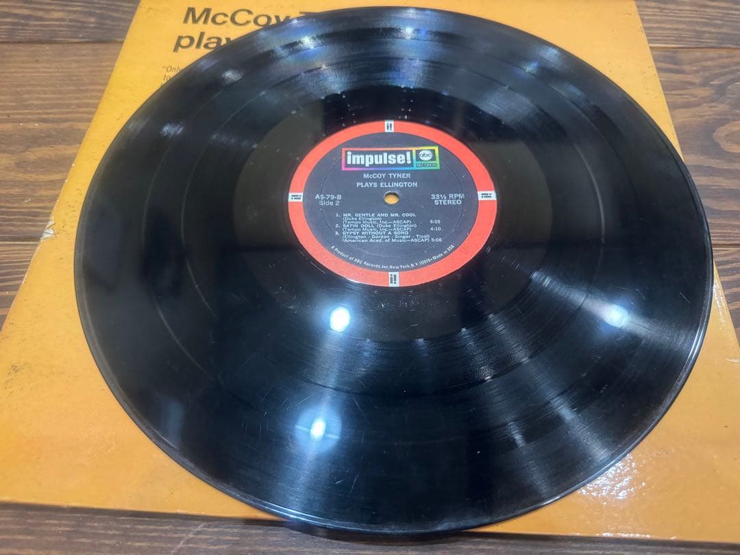 McCoy Tyner plays Ellington LP レコード