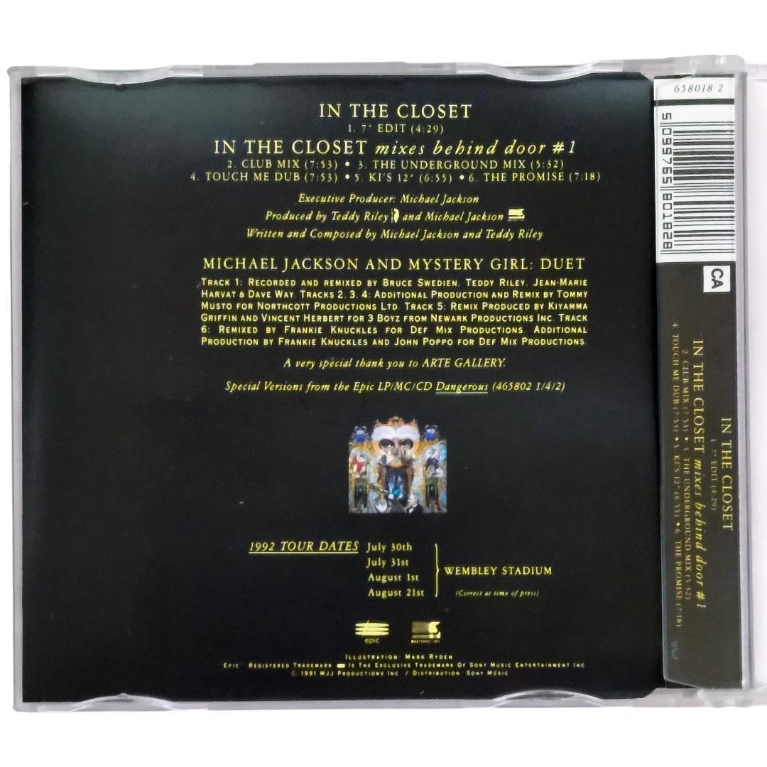 In The Closet [Single] 輸入盤 CD