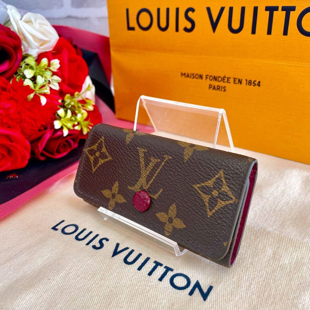 ✨超美品✨ルイヴィトン キーケース モノグラムフーシャ 4連 ミュルティクレ