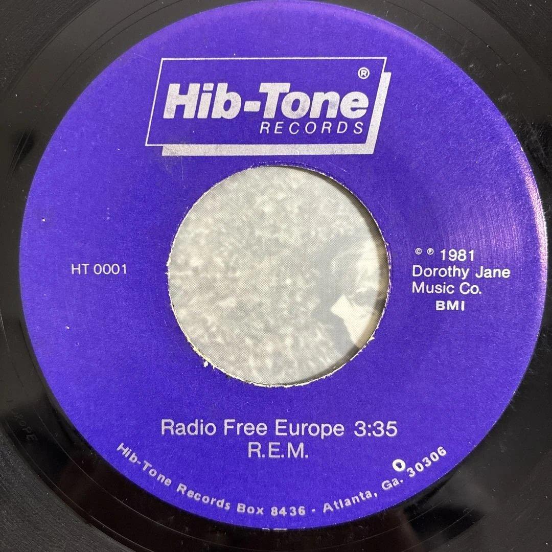 Radio Free Europe / R.E.M. 輸入盤7inchレコード