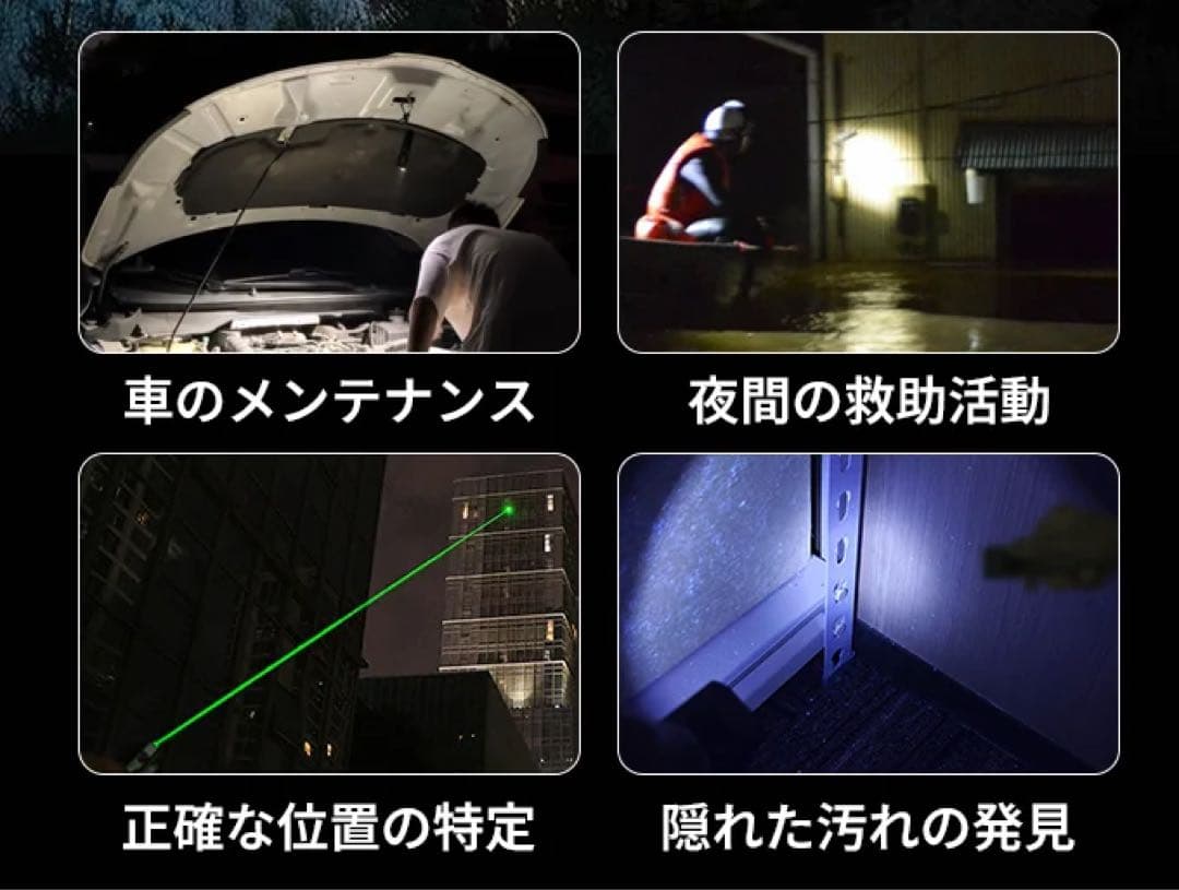 JETBeam E26 LED フラッシュライト 懐中電灯