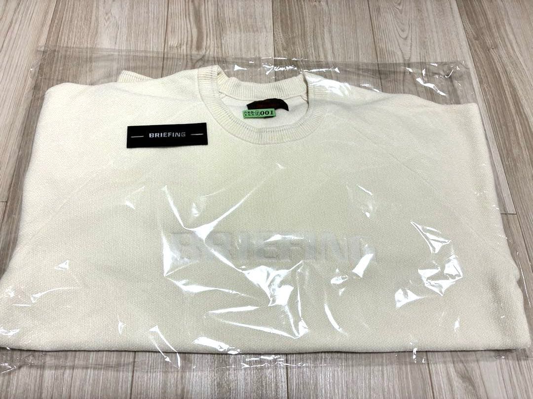 メンズウェア BRIEFING MEN'S MOLE YARN CREWNECK KNIT