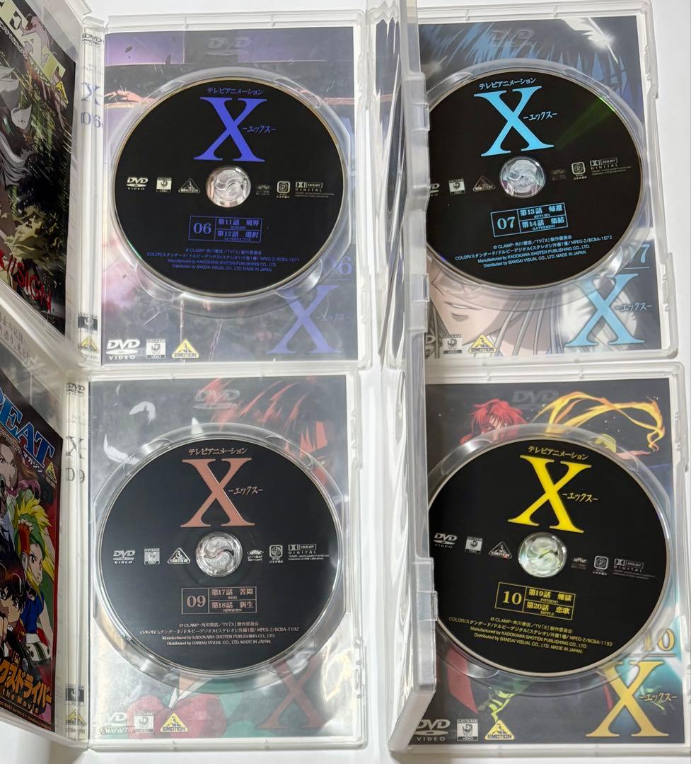 CLAMP アニメ　DVD　X -エックス- 8点