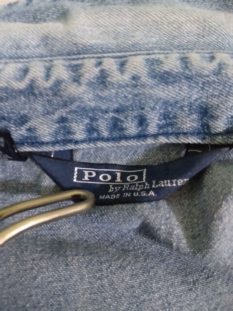 ラルフローレン デニム スイングトップ made in USA