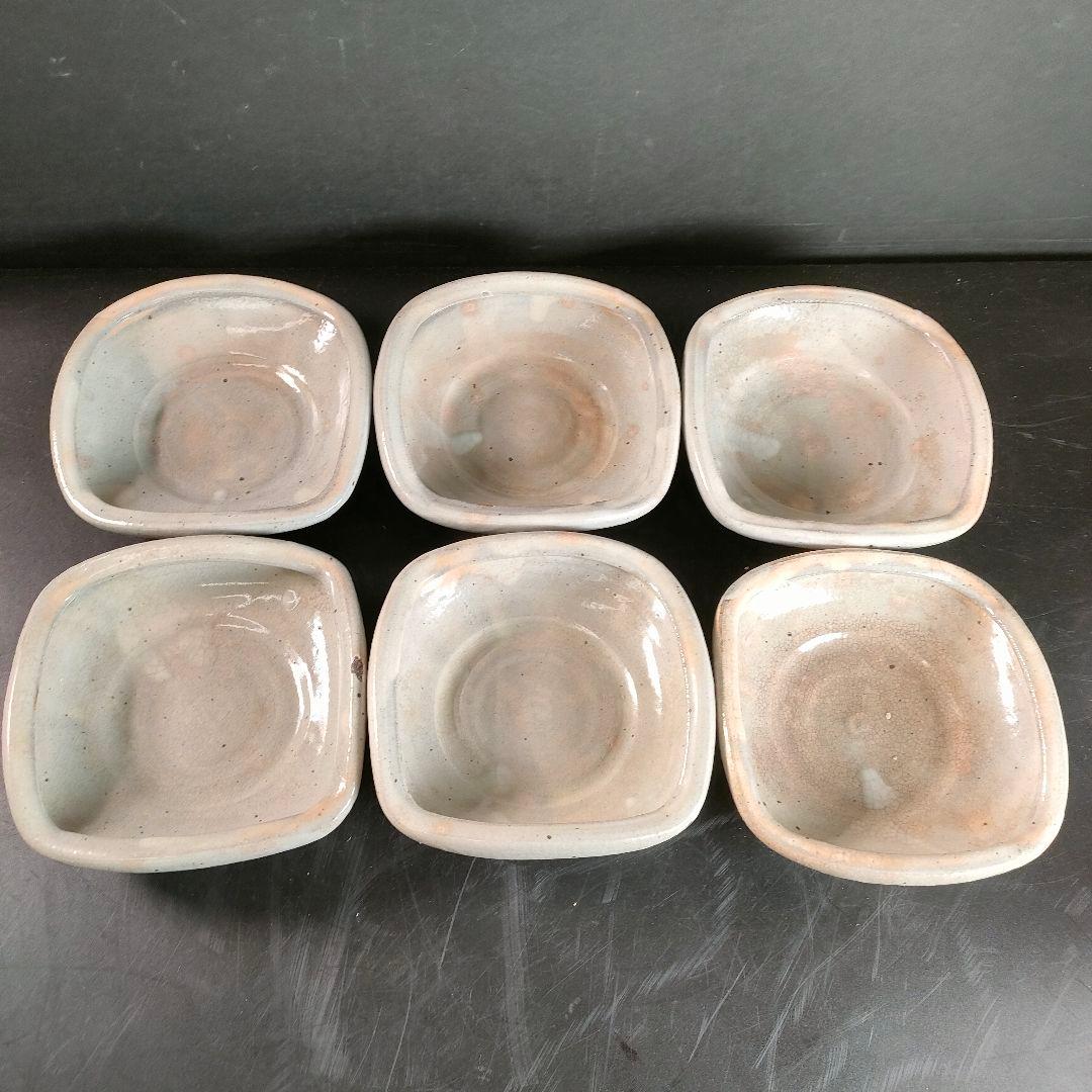 C32-1/在銘/銘々皿6客/小付/向付/小鉢/陶磁器/懐石料理