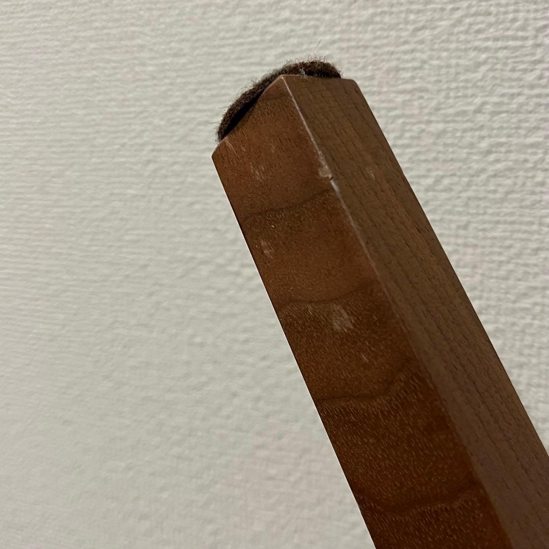 送料無料 美品 無印良品 無垢材 2脚 ウォールナット ダイニング チェア