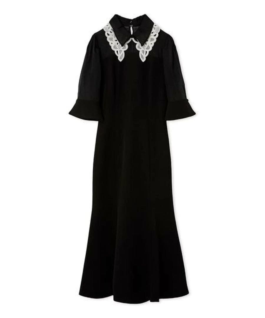 【新品未使用タグ付き】SNIDEL ダブルカラーマーメイドドレス