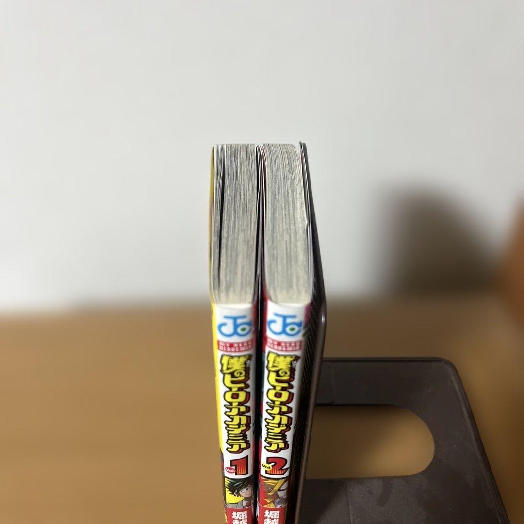 【初版・帯付き】僕のヒーローアカデミア 1巻 & 2巻