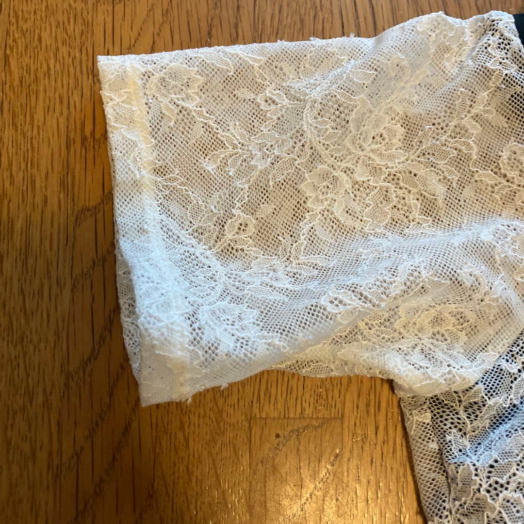 オフショルダー レース レオタード チャコット L 美品