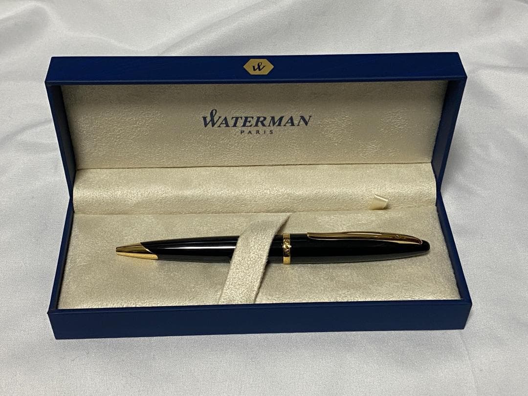 か*う様 Waterman ボールペン カレン ブラック・シーGT BP