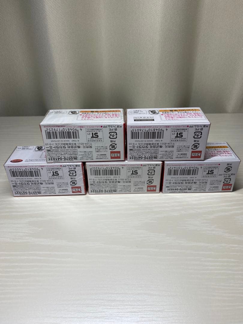 トミカ プレミアム 発売記念仕様 5台セット