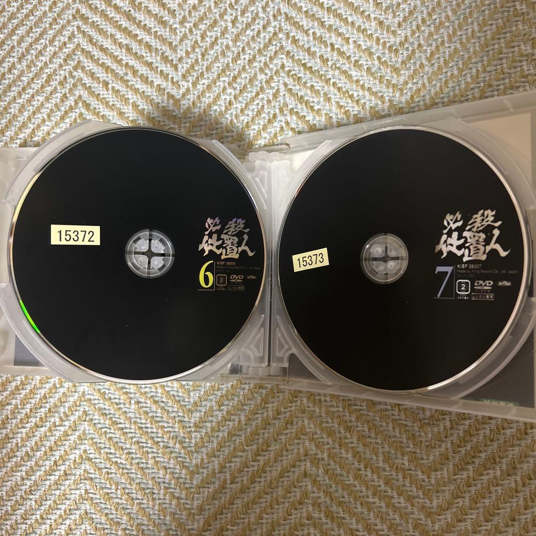 【Joeker】レンタル落ちDVD 必殺仕置人全7巻・新必殺仕置人全11巻