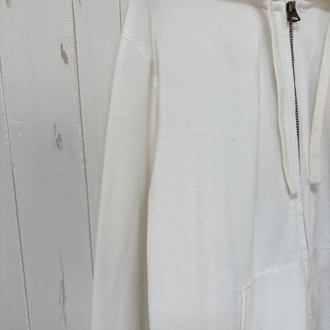Y380 PORO RALPH LAUREN ジップアップパーカー　Ｓ　白