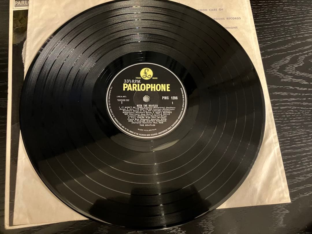 【美品】ビートルズ with the beatles MONO レコード